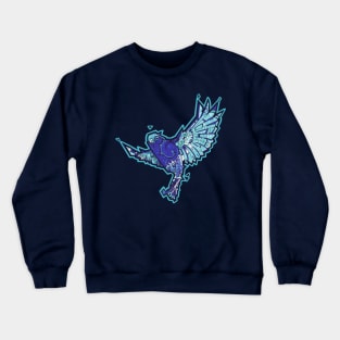blue bird Crewneck Sweatshirt